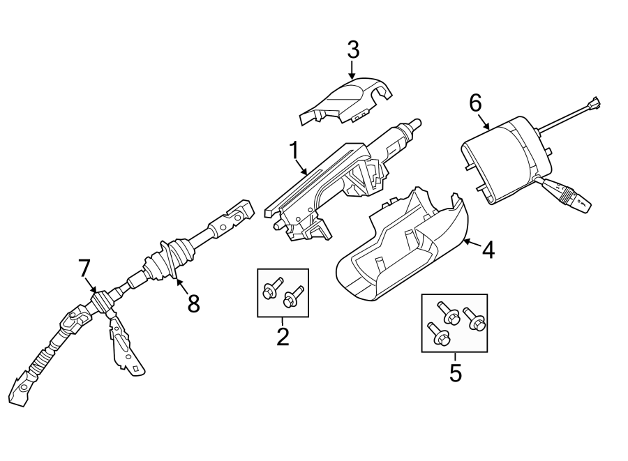 7SHAFT & INTERNAL COMPONENTS. SHROUD. STEERING COLUMN ASSEMBLY. SWITCHES & LEVERS.https://images.simplepart.com/images/parts/motor/fullsize/TG11380.png