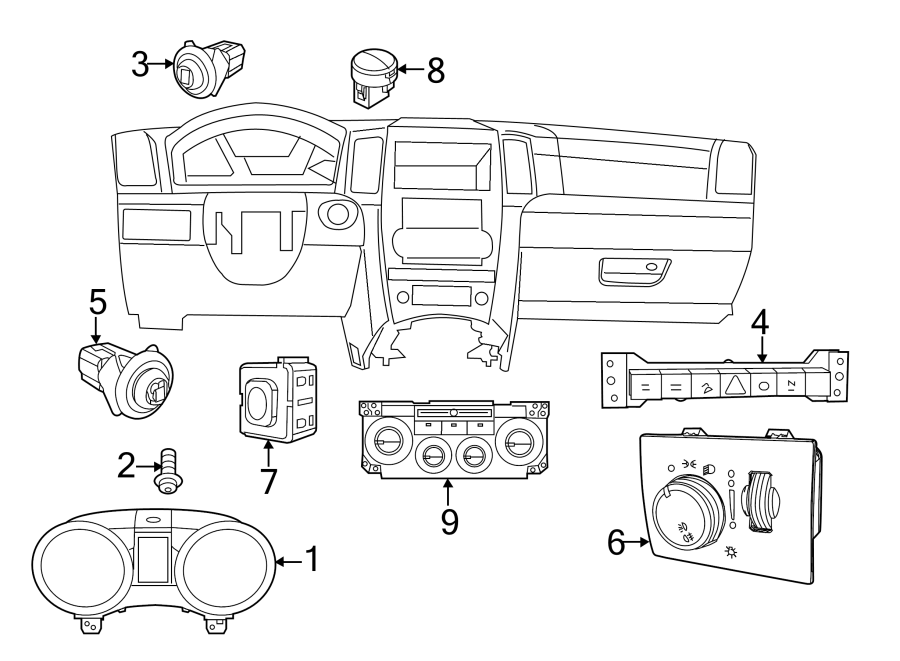 3INSTRUMENT PANEL. CLUSTER & SWITCHES.https://images.simplepart.com/images/parts/motor/fullsize/TG11415.png