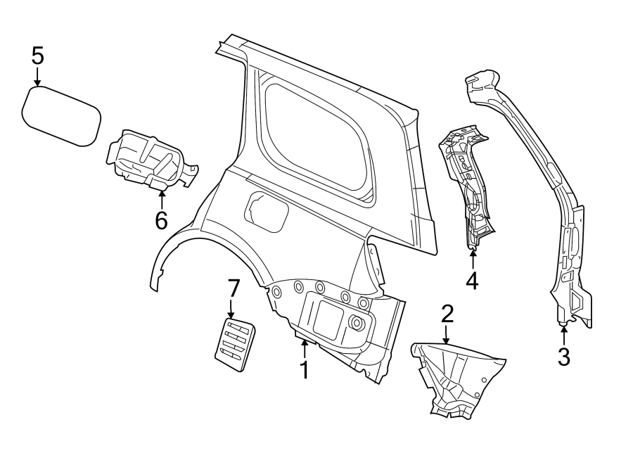 5QUARTER PANEL & COMPONENTS.https://images.simplepart.com/images/parts/motor/fullsize/TG11615.png