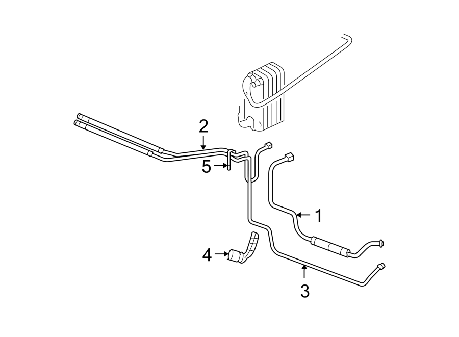 Diagram Intercooler. TRANS oil cooler. for your Dodge Ram 3500  