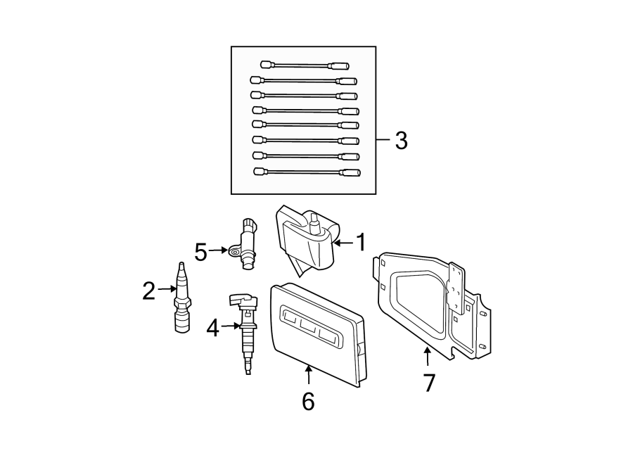 Diagram IGNITION SYSTEM. for your 1995 Dodge Ram 1500   