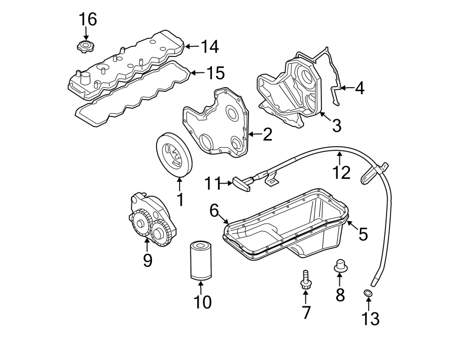 Engine parts.