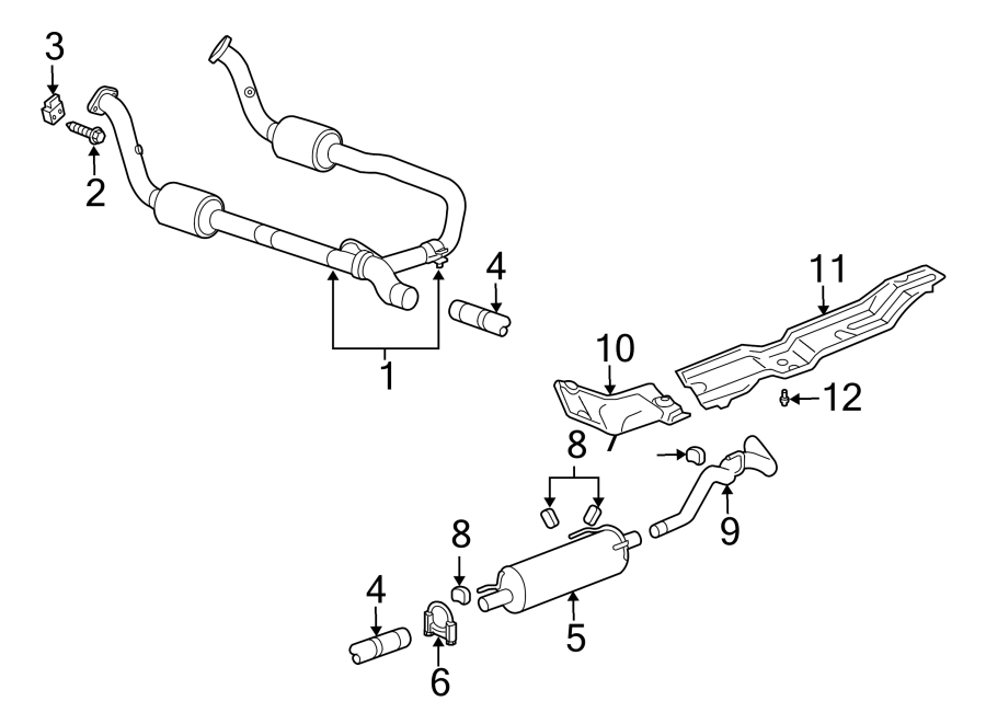 3EXHAUST SYSTEM. EXHAUST COMPONENTS.https://images.simplepart.com/images/parts/motor/fullsize/TH03460.png