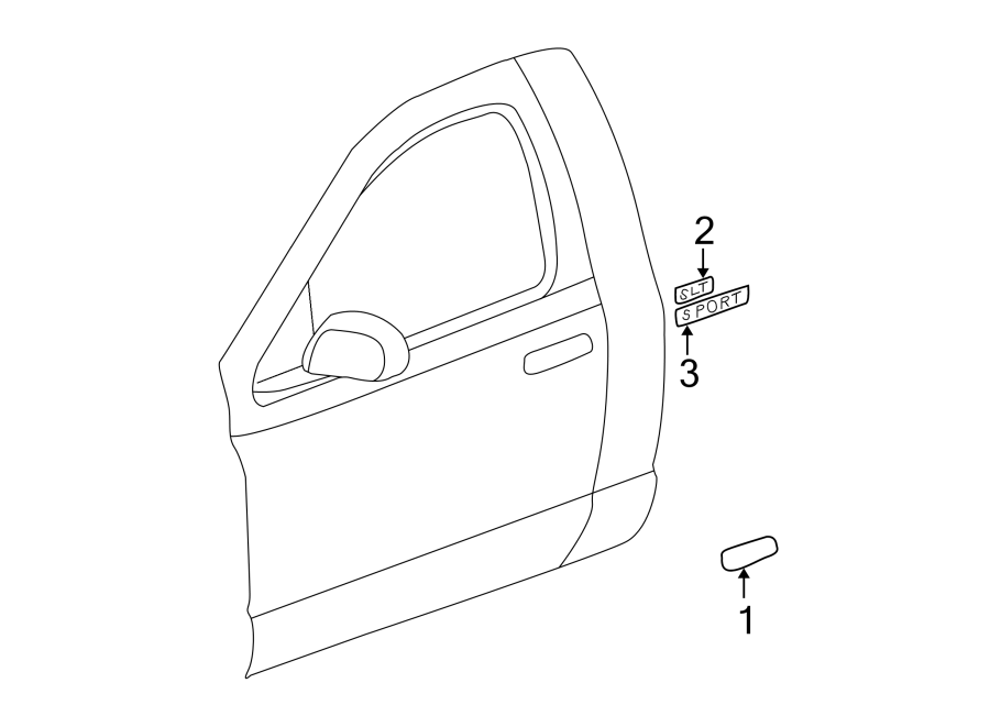 3EXTERIOR TRIM.https://images.simplepart.com/images/parts/motor/fullsize/TH03608.png