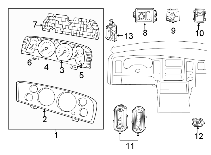 13INSTRUMENT PANEL. CLUSTER & SWITCHES.https://images.simplepart.com/images/parts/motor/fullsize/TH03648.png