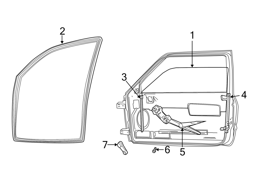 5Door. Glass & hardware.https://images.simplepart.com/images/parts/motor/fullsize/TH03735.png