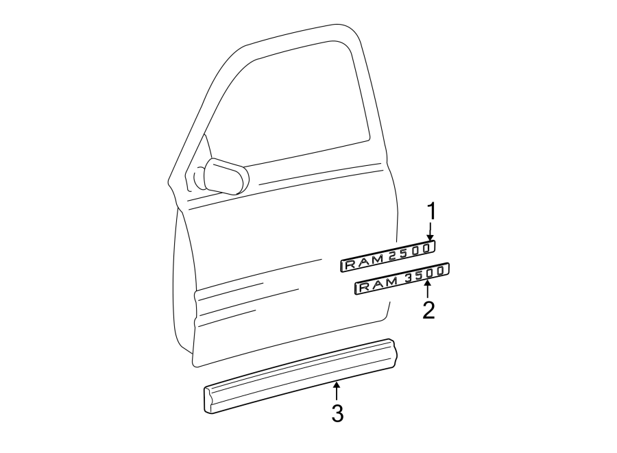 3FRONT DOOR. EXTERIOR TRIM.https://images.simplepart.com/images/parts/motor/fullsize/TH03745.png