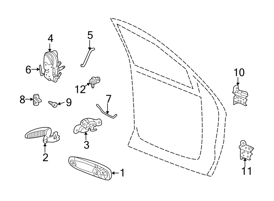 5Front door. Lock & hardware.https://images.simplepart.com/images/parts/motor/fullsize/TH03753.png