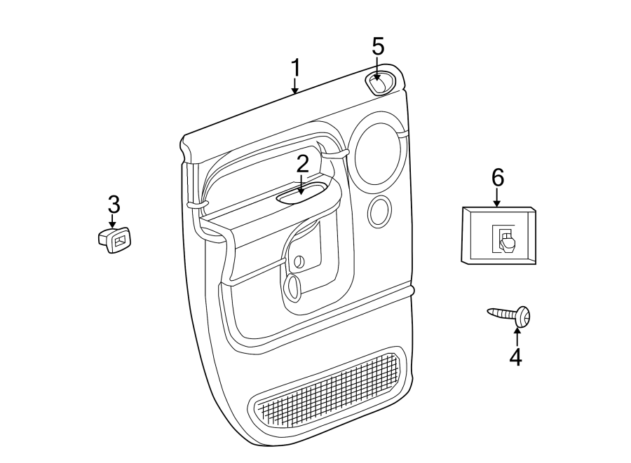 5REAR DOOR. INTERIOR TRIM.https://images.simplepart.com/images/parts/motor/fullsize/TH03768.png