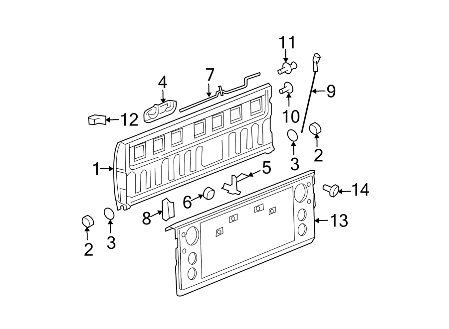 7PICK UP BOX. TAIL GATE.https://images.simplepart.com/images/parts/motor/fullsize/TH03780.png