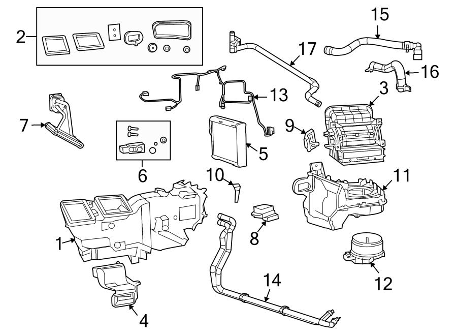 5AIR CONDITIONER & HEATER. EVAPORATOR & HEATER COMPONENTS.https://images.simplepart.com/images/parts/motor/fullsize/TH10095.png