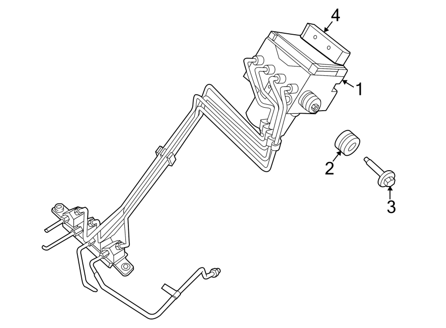 Diagram Electrical. Abs components. for your 2008 Dodge Grand Caravan   