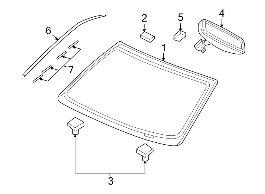 3WINDSHIELD. GLASS. REVEAL MOLDINGS.https://images.simplepart.com/images/parts/motor/fullsize/TH10460.png