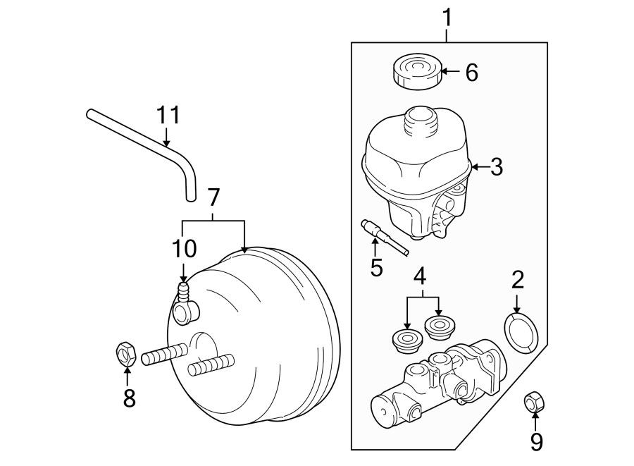 COMPONENTS ON DASH PANEL. Diagram