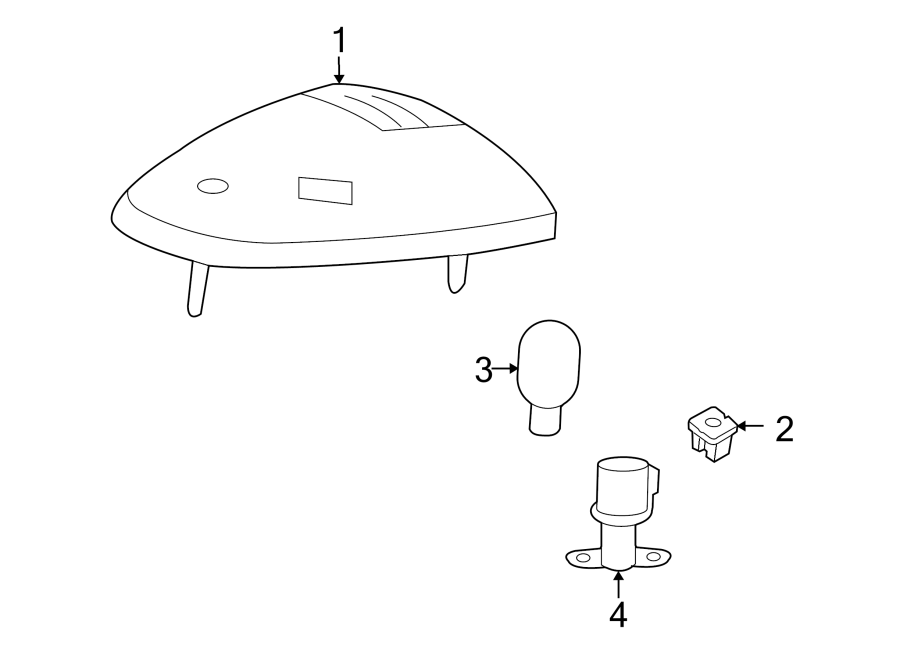 Diagram ROOF LAMPS. for your Chrysler Concorde  