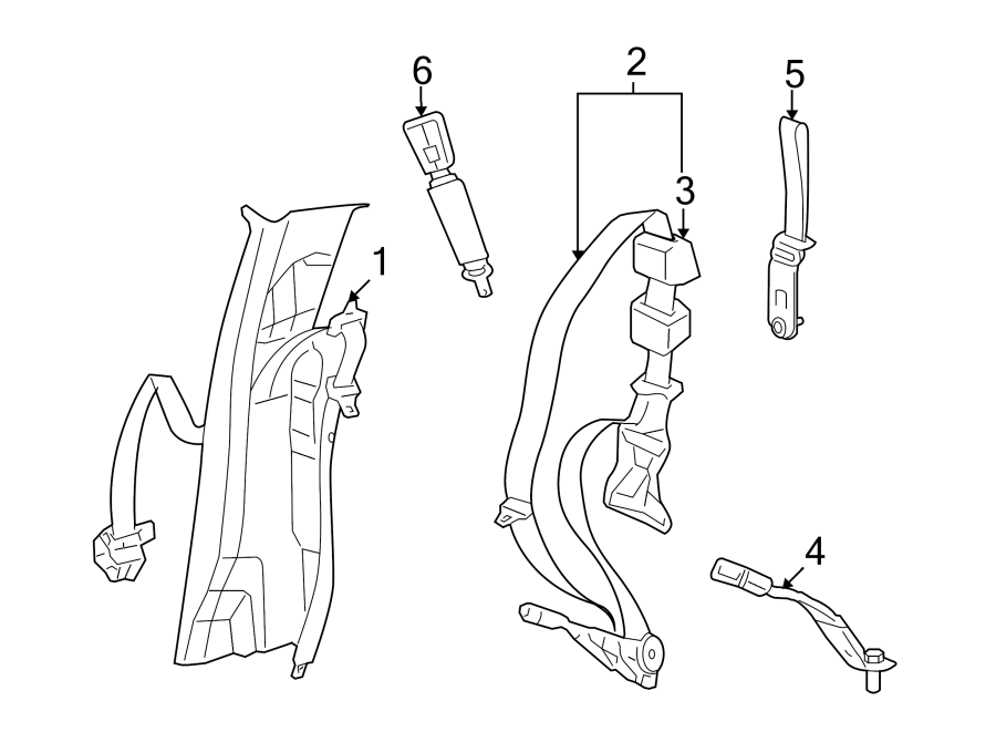 5RESTRAINT SYSTEMS. REAR SEAT BELTS.https://images.simplepart.com/images/parts/motor/fullsize/TH10700.png