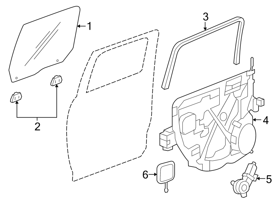 6REAR DOOR. GLASS & HARDWARE.https://images.simplepart.com/images/parts/motor/fullsize/TH10785.png