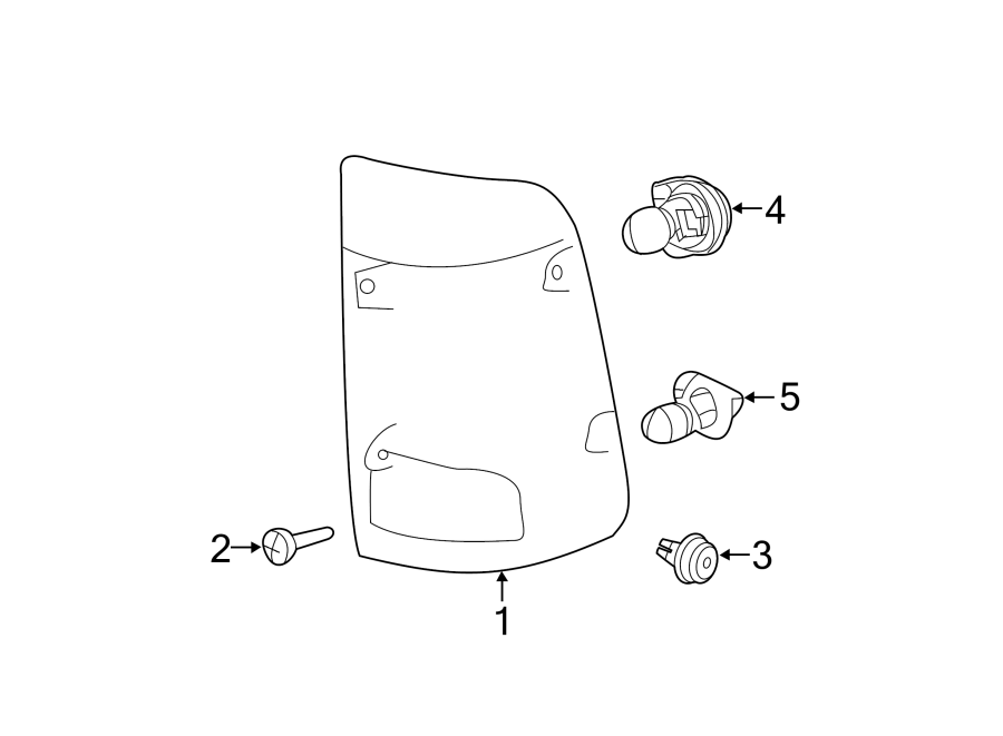 Diagram REAR LAMPS. TAIL LAMPS. for your 2011 Chrysler 200   