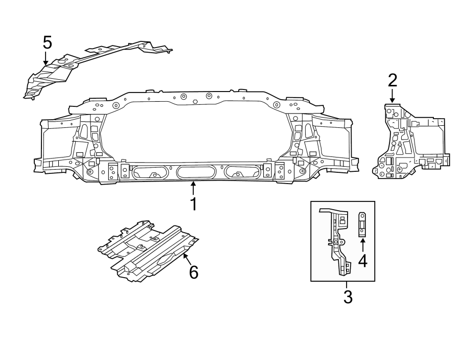 3RADIATOR SUPPORT.https://images.simplepart.com/images/parts/motor/fullsize/TH13030.png