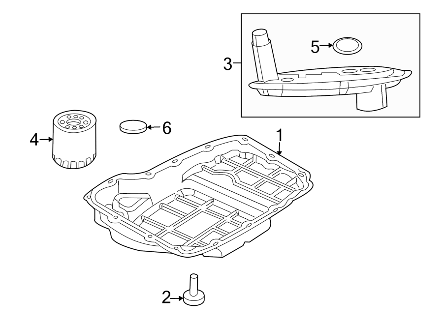 Diagram TRANSMISSION COMPONENTS. for your 2018 Ram 2500 5.7L HEMI V8 M/T 4WD SLT Extended Crew Cab Pickup Fleetside 