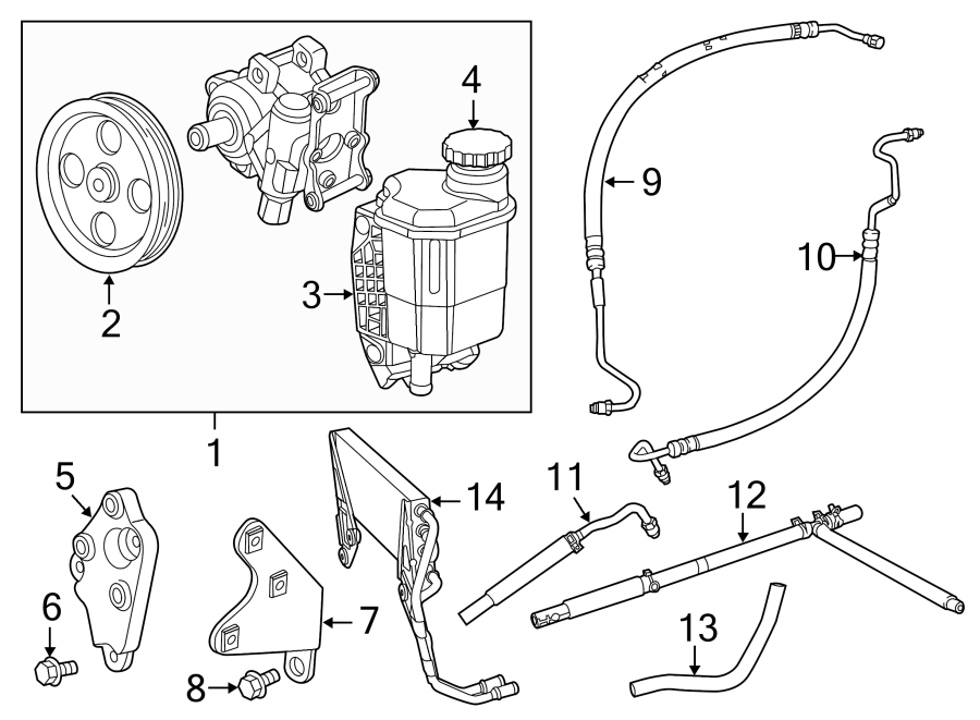 1STEERING GEAR & LINKAGE. PUMP & HOSES.https://images.simplepart.com/images/parts/motor/fullsize/TH13445.png