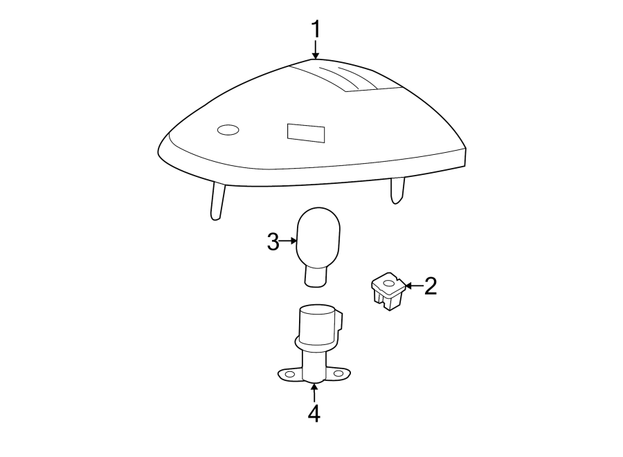 Diagram ROOF LAMPS. for your Chrysler Concorde  