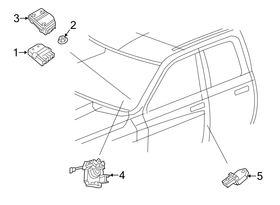 1RESTRAINT SYSTEMS. AIR BAG COMPONENTS.https://images.simplepart.com/images/parts/motor/fullsize/TH13745.png