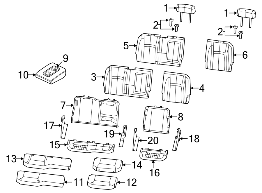 10SEATS & TRACKS. REAR SEAT COMPONENTS.https://images.simplepart.com/images/parts/motor/fullsize/TH13780.png