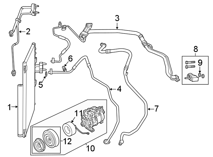 10AIR CONDITIONER & HEATER. COMPRESSOR & LINES. CONDENSER.https://images.simplepart.com/images/parts/motor/fullsize/TH19125.png