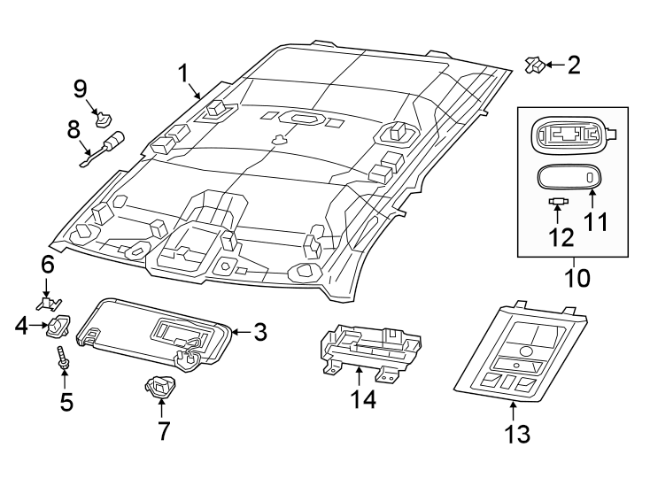 10INTERIOR TRIM.https://images.simplepart.com/images/parts/motor/fullsize/TH19530.png