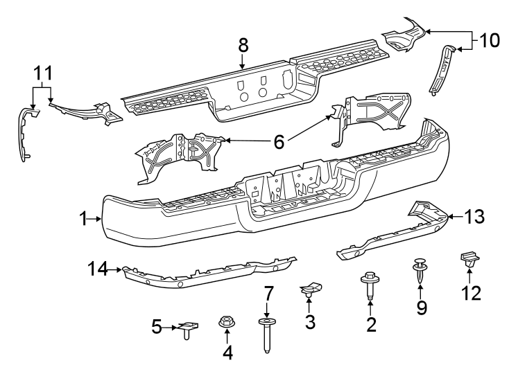 6REAR BUMPER. BUMPER & COMPONENTS.https://images.simplepart.com/images/parts/motor/fullsize/TH19995.png