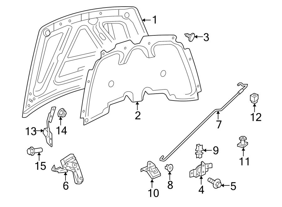 HOOD & COMPONENTS.