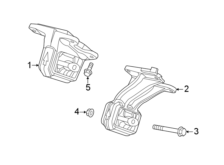 Engine mounting.