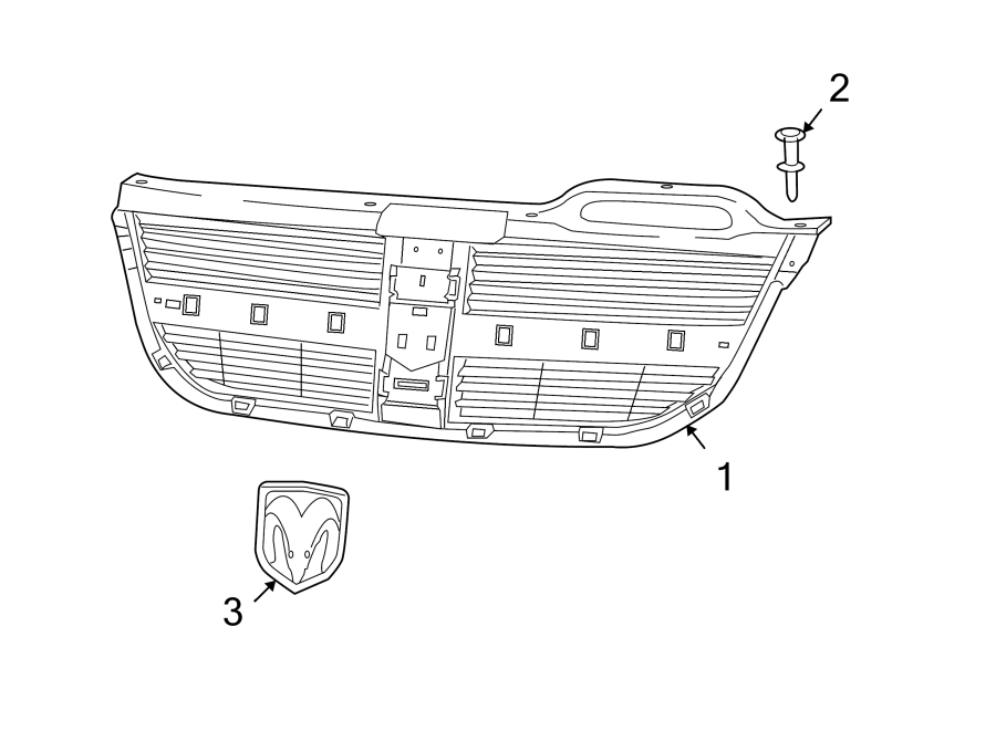 3GRILLE & COMPONENTS.https://images.simplepart.com/images/parts/motor/fullsize/TK09015.png