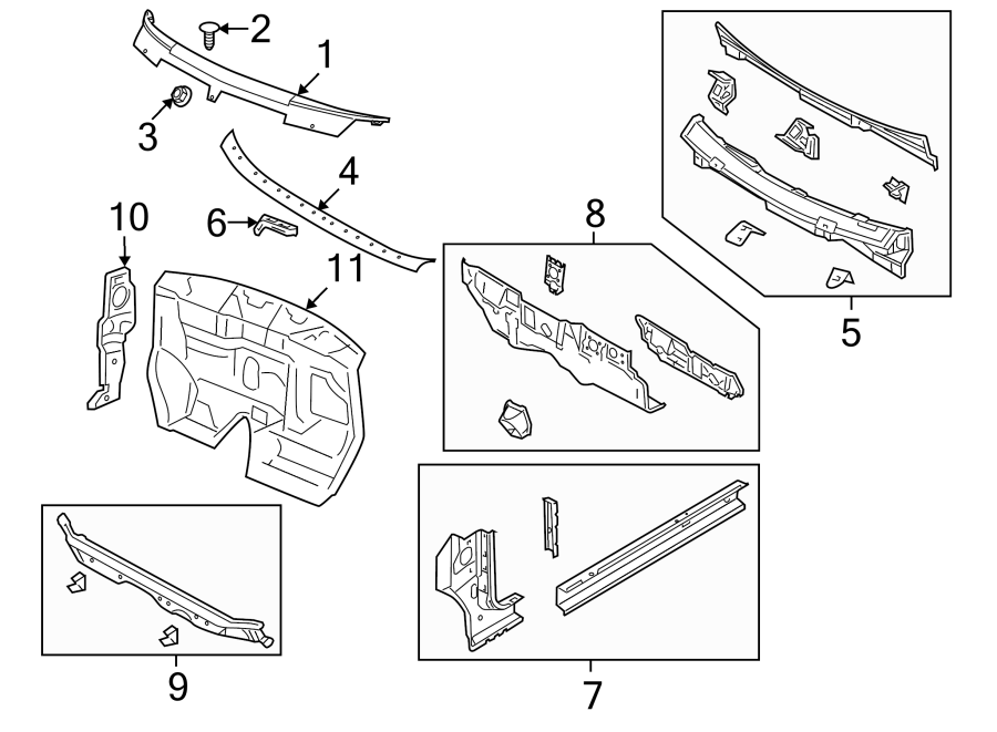 10Cowl side panel. Dash panel.https://images.simplepart.com/images/parts/motor/fullsize/TK09390.png