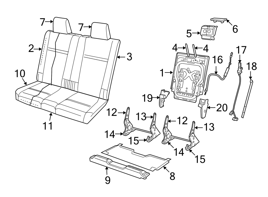 20SEATS & TRACKS. REAR SEAT COMPONENTS.https://images.simplepart.com/images/parts/motor/fullsize/TK09500.png