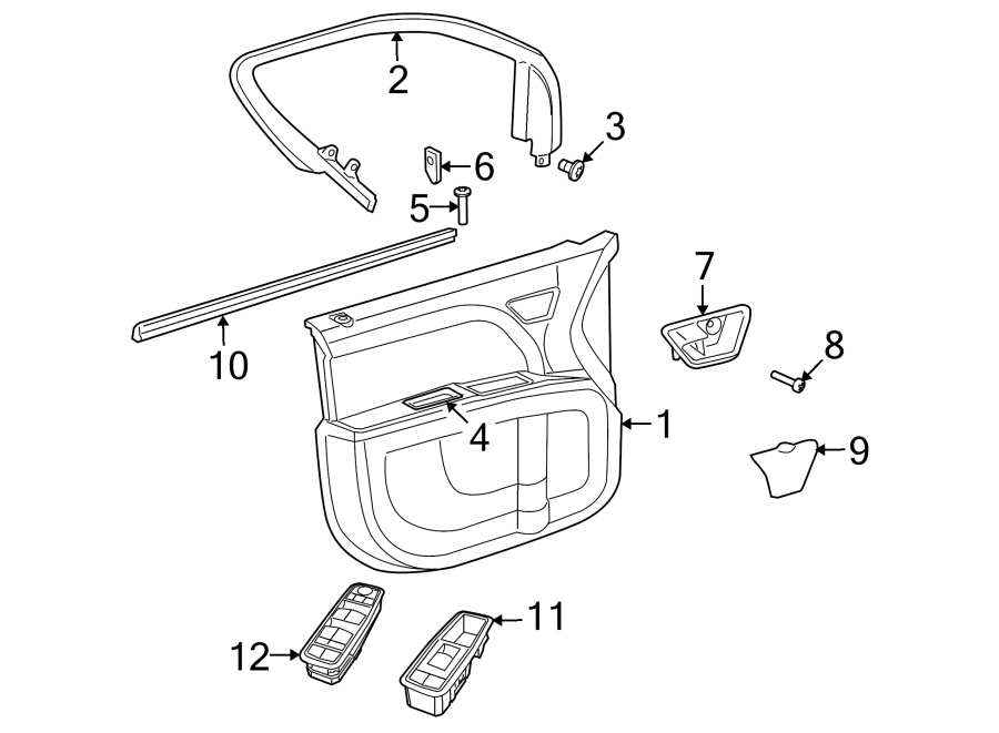 12FRONT DOOR. INTERIOR TRIM.https://images.simplepart.com/images/parts/motor/fullsize/TK09625.png