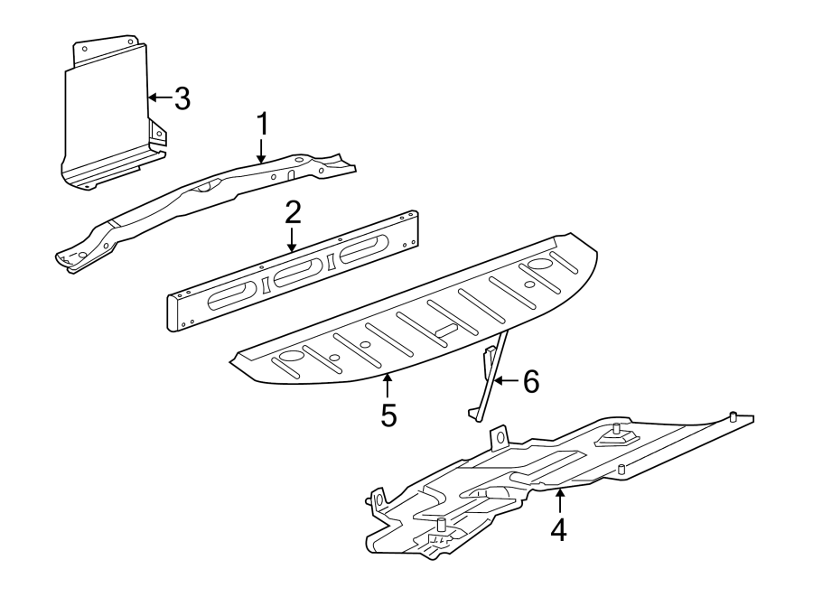 RADIATOR SUPPORT.