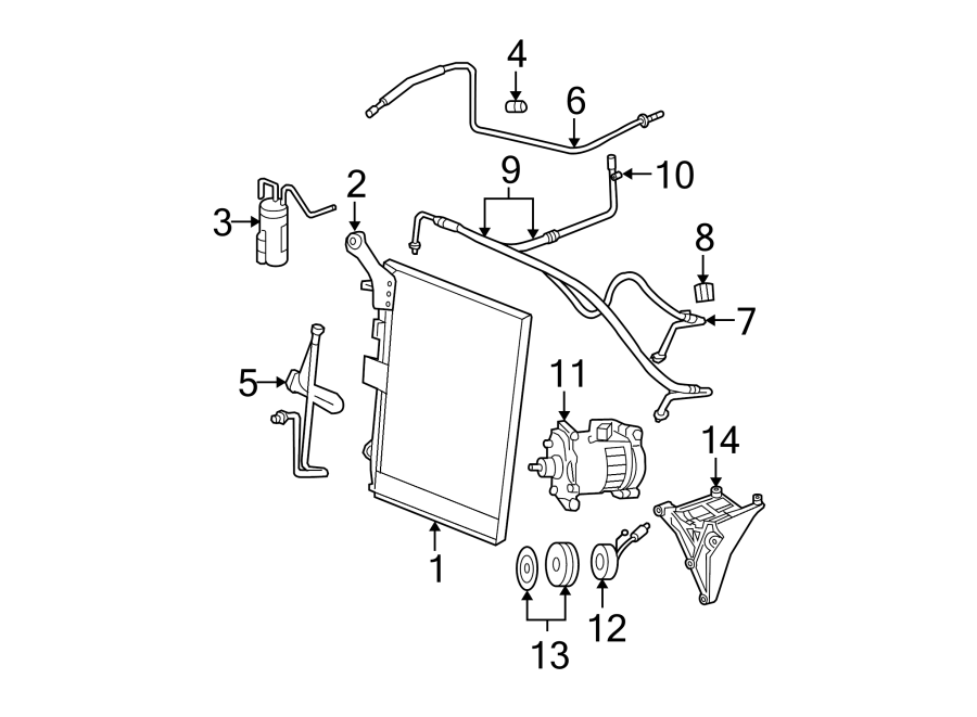 8AIR CONDITIONER & HEATER. COMPRESSOR & LINES. CONDENSER.https://images.simplepart.com/images/parts/motor/fullsize/TM06145.png