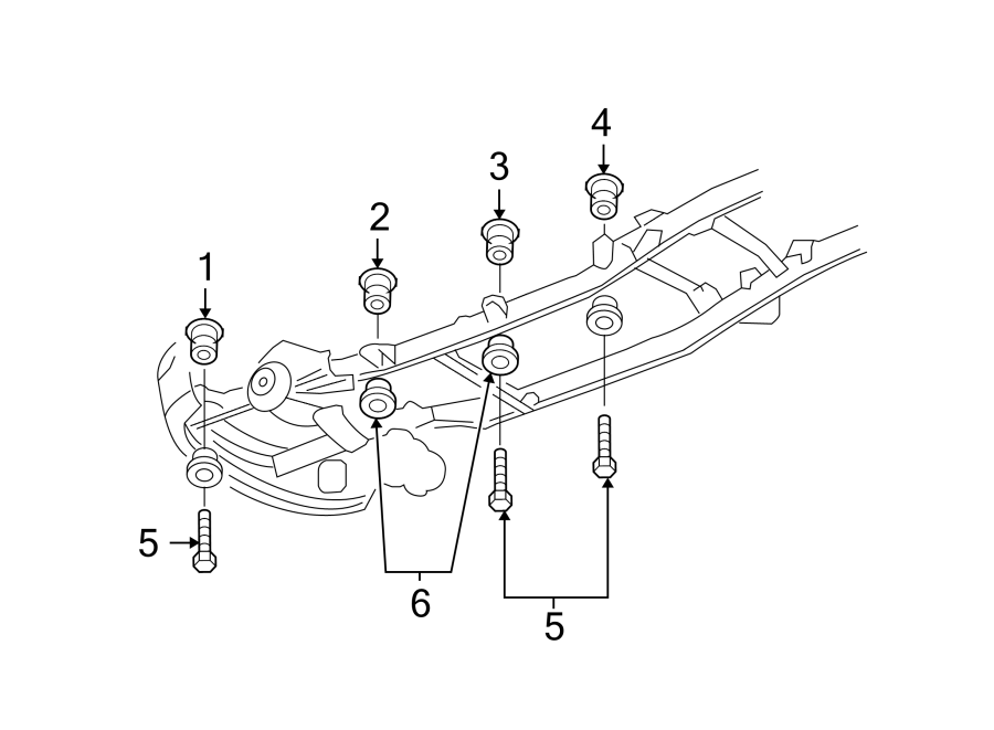 Diagram Frame & components. for your 1997 Dodge Ram 1500   