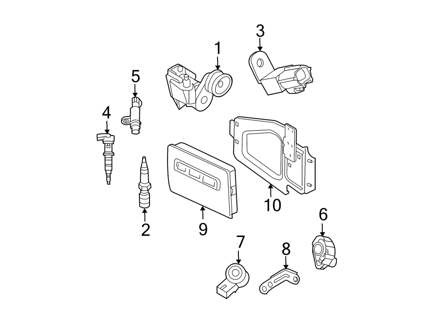 Diagram IGNITION SYSTEM. for your Dodge Ram 1500  