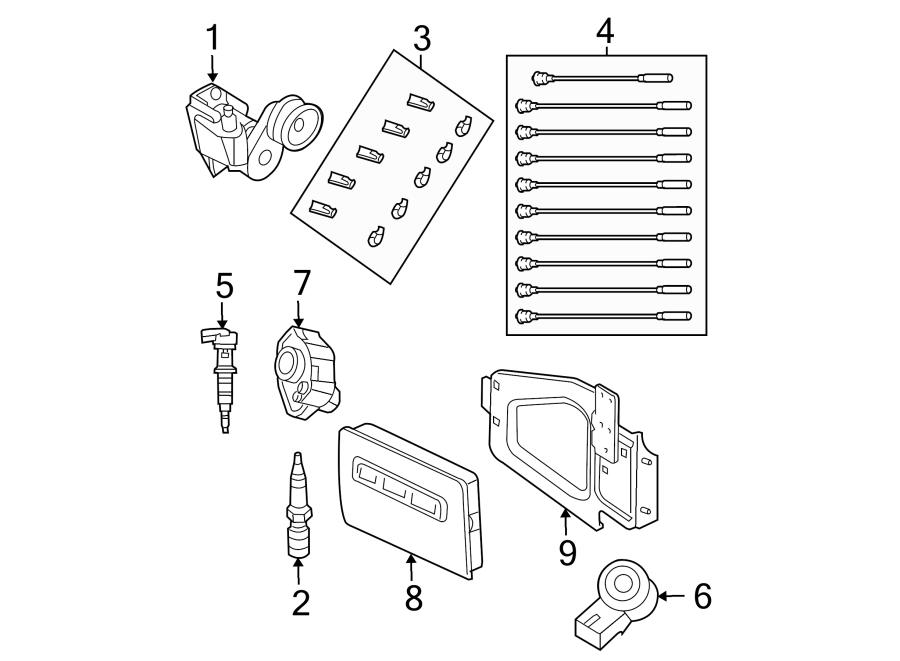 Diagram IGNITION SYSTEM. for your Dodge Ram 1500  