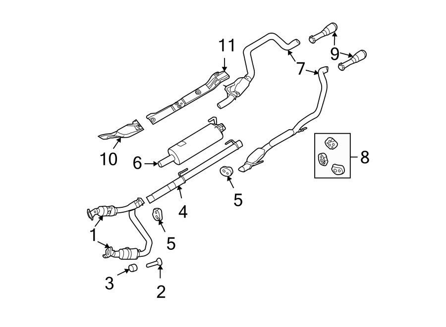 2EXHAUST SYSTEM. EXHAUST COMPONENTS.https://images.simplepart.com/images/parts/motor/fullsize/TM09345.png