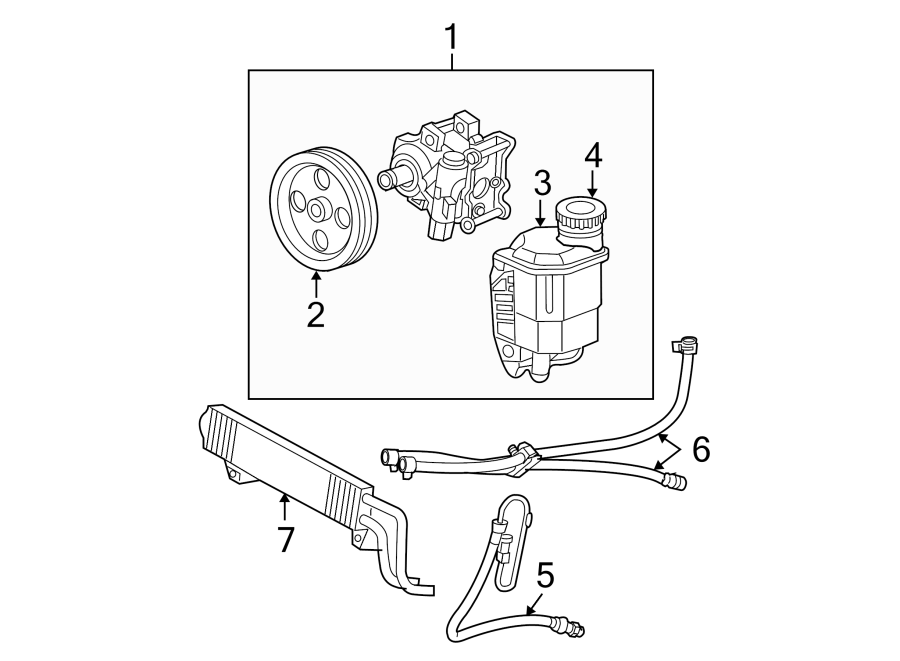 1STEERING GEAR & LINKAGE. PUMP & HOSES.https://images.simplepart.com/images/parts/motor/fullsize/TM09410.png