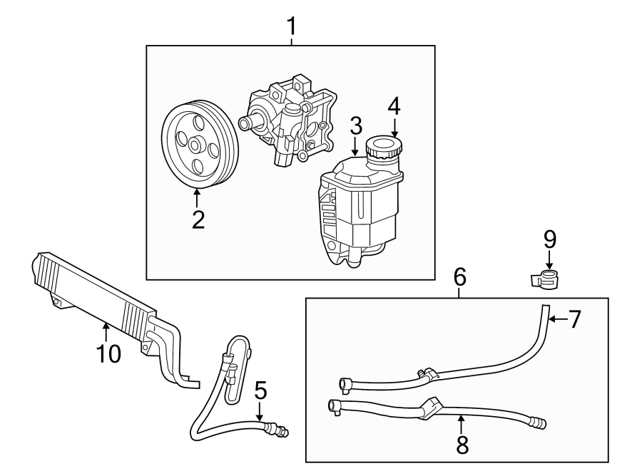 2STEERING GEAR & LINKAGE. PUMP & HOSES.https://images.simplepart.com/images/parts/motor/fullsize/TM09411.png