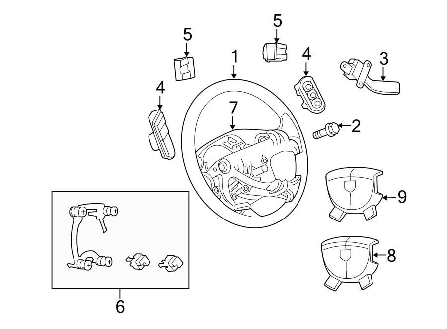 2STEERING WHEEL & TRIM.https://images.simplepart.com/images/parts/motor/fullsize/TM09420.png