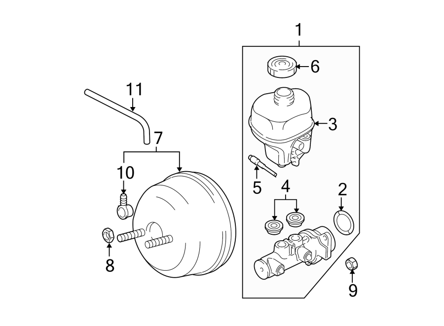 COMPONENTS ON DASH PANEL. Diagram