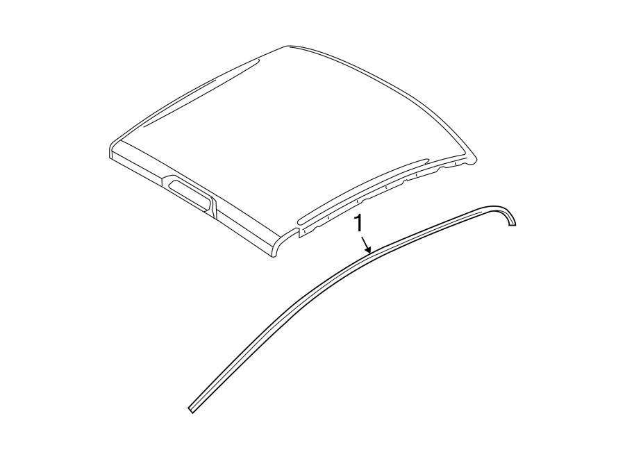 EXTERIOR TRIM. Diagram