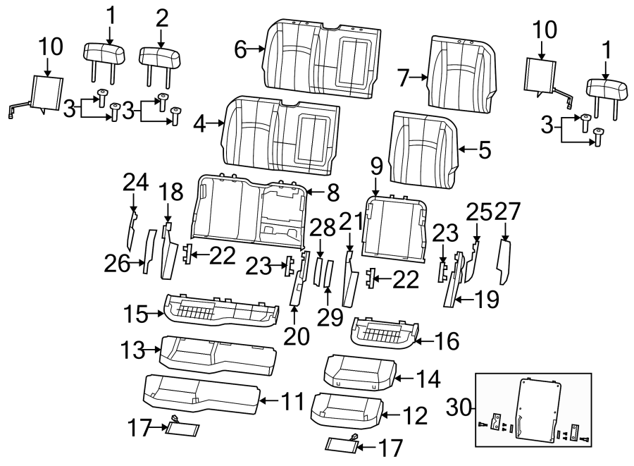 13SEATS & TRACKS. REAR SEAT COMPONENTS.https://images.simplepart.com/images/parts/motor/fullsize/TM09685.png