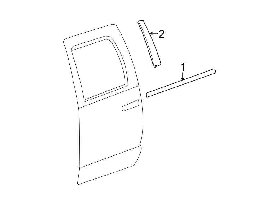 1REAR DOOR. EXTERIOR TRIM.https://images.simplepart.com/images/parts/motor/fullsize/TM09750.png